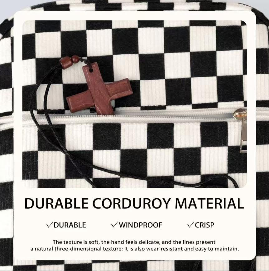 Large Checker Bible Case Cover Bundle