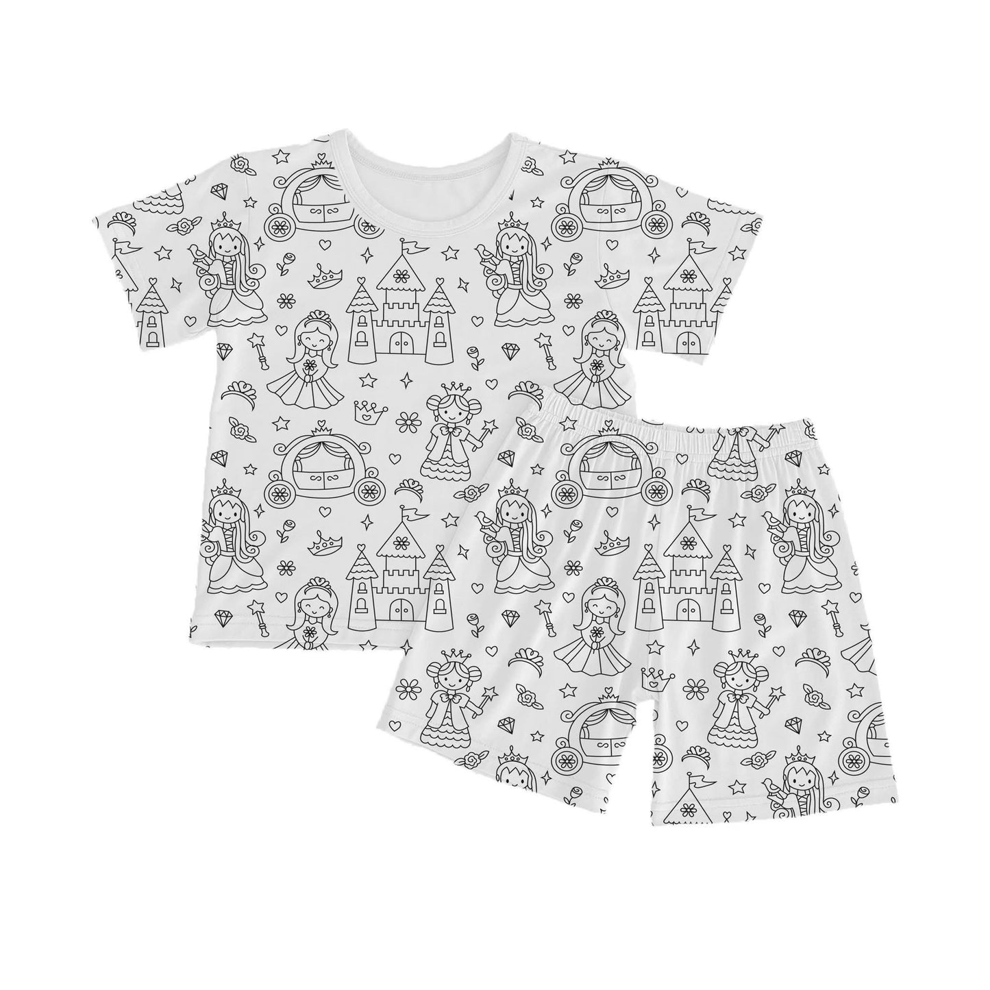 Kid DIY Hand-Painted Pajama Set