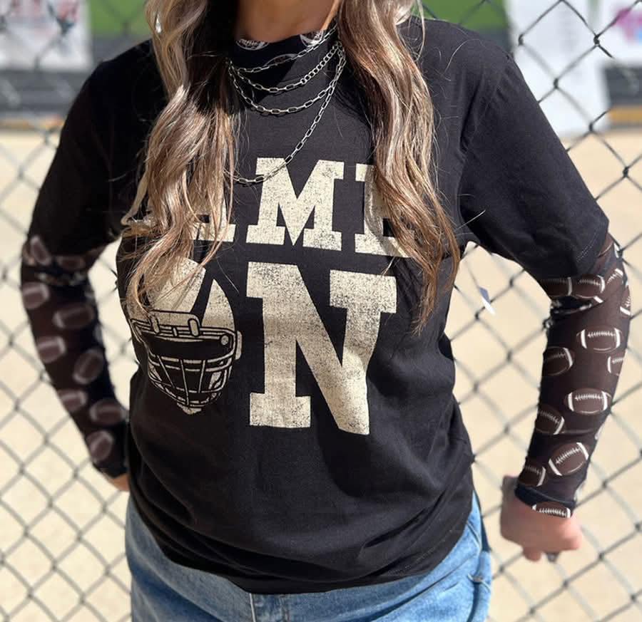 Football Under-Tee Mesh Top