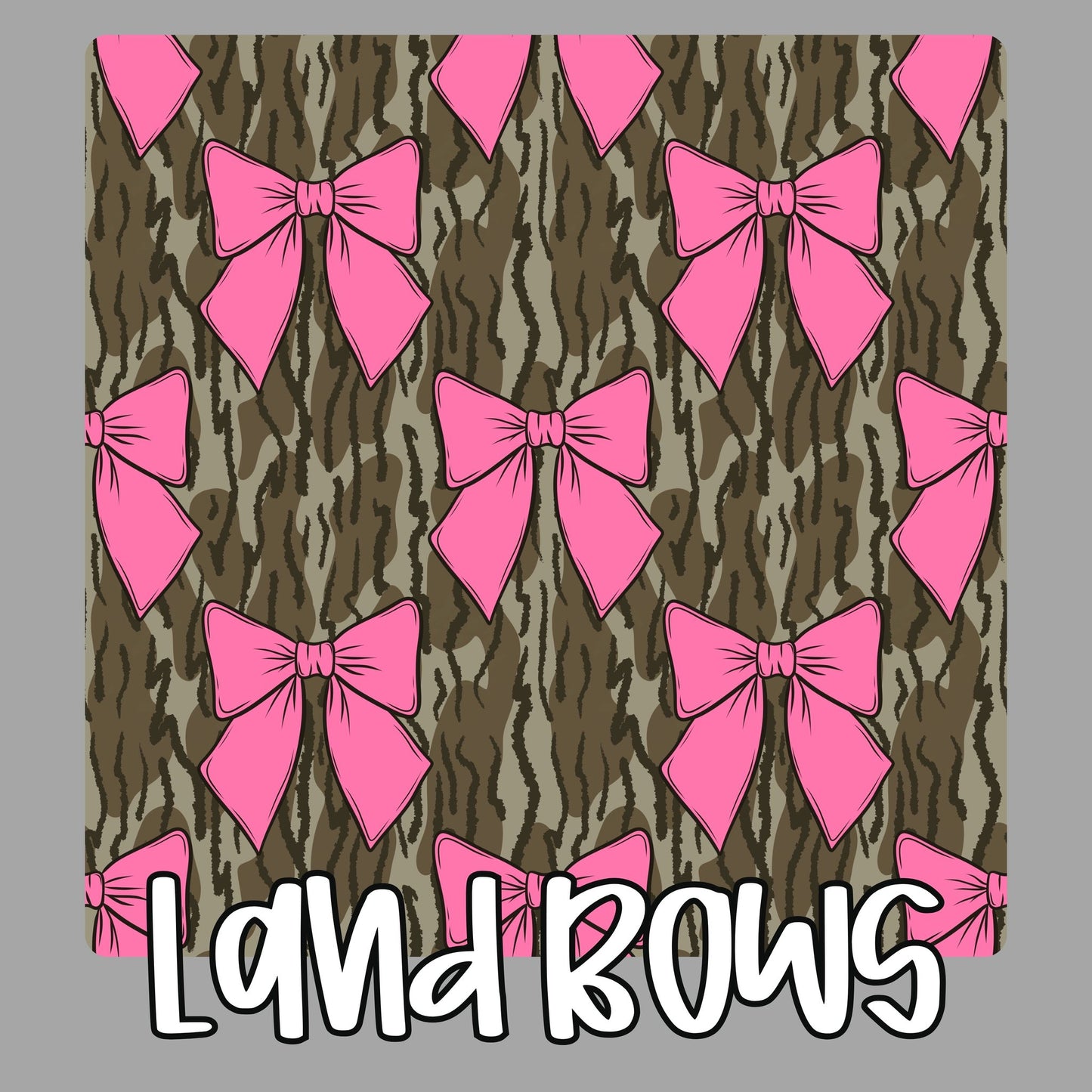 LAND BOWS | COZY IN CAMO | KIDS STYLES
