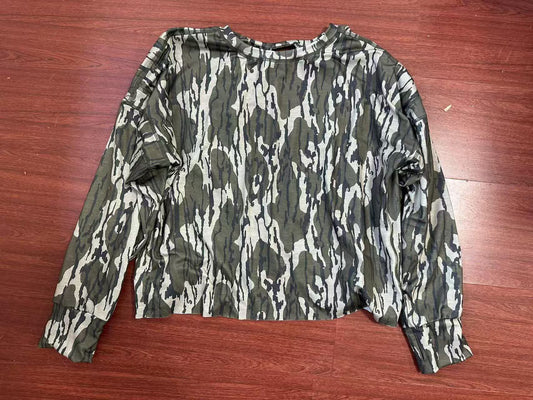 Bottomland Camo Backless Top