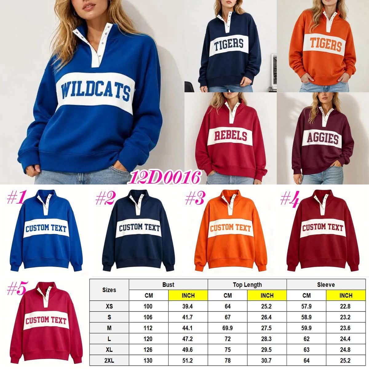 Custom Snap Jacket Pullover