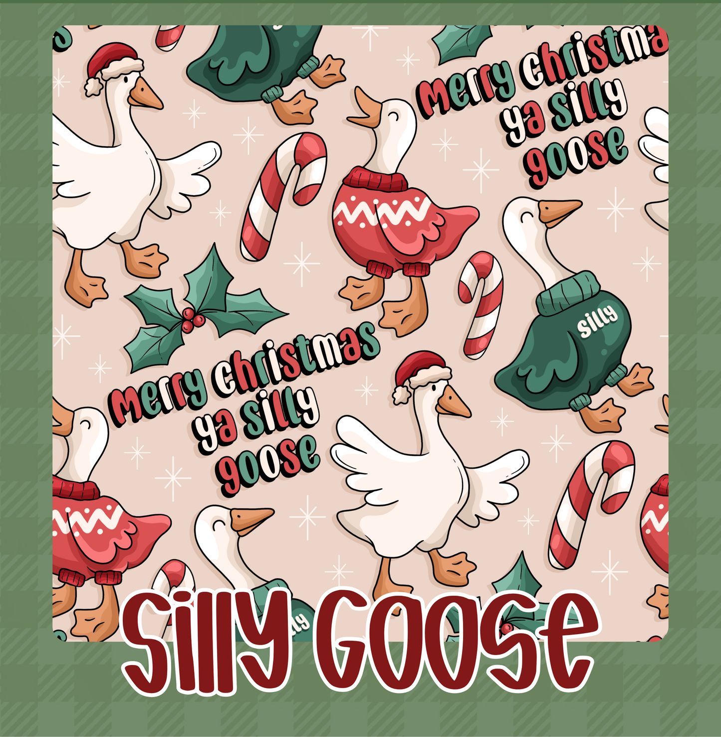 SILLY GOOSE | ONE LAST SLEIGH | ADULT STYLES