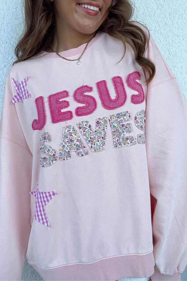 Jesus Saves Sweatshirt