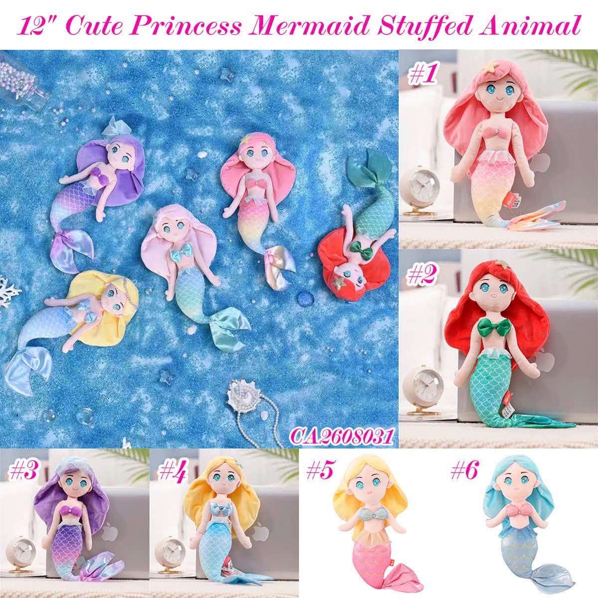 Princess Mermaid Plushie CA2608031