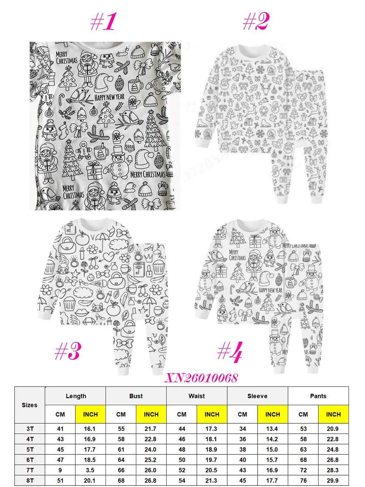 DIY Doodle Lounge Sets XN26010068