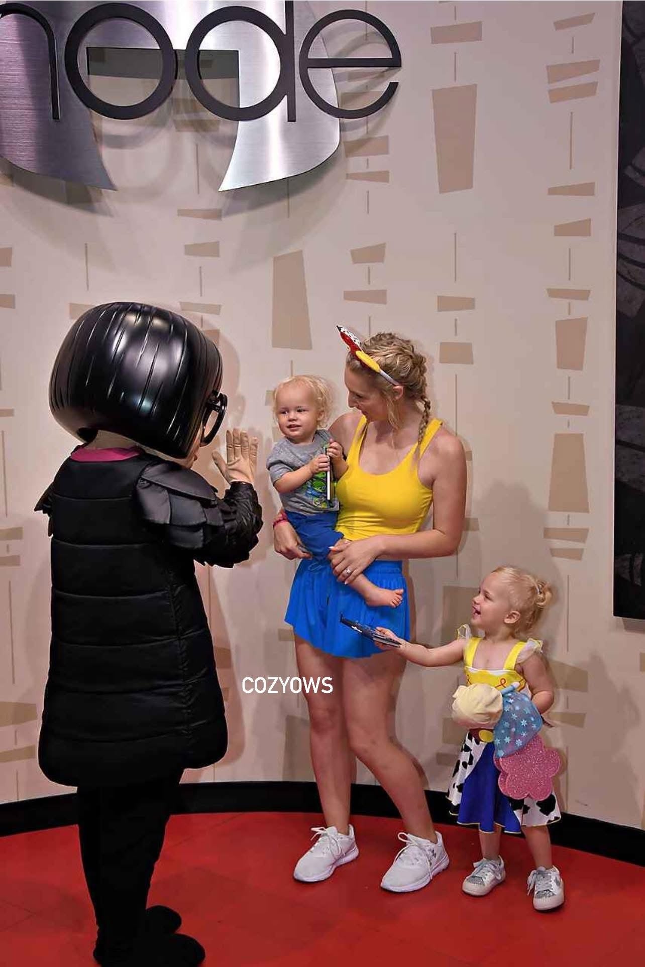 Women’s + Girls Flowy Butterfly Skirted Shorts