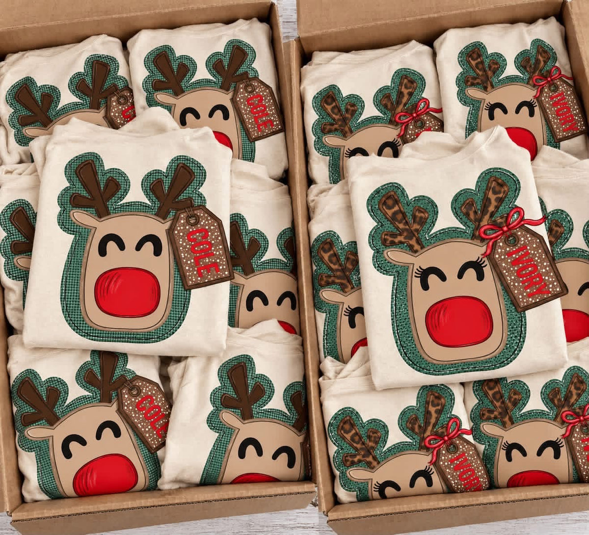 Custom Reindeer Short
