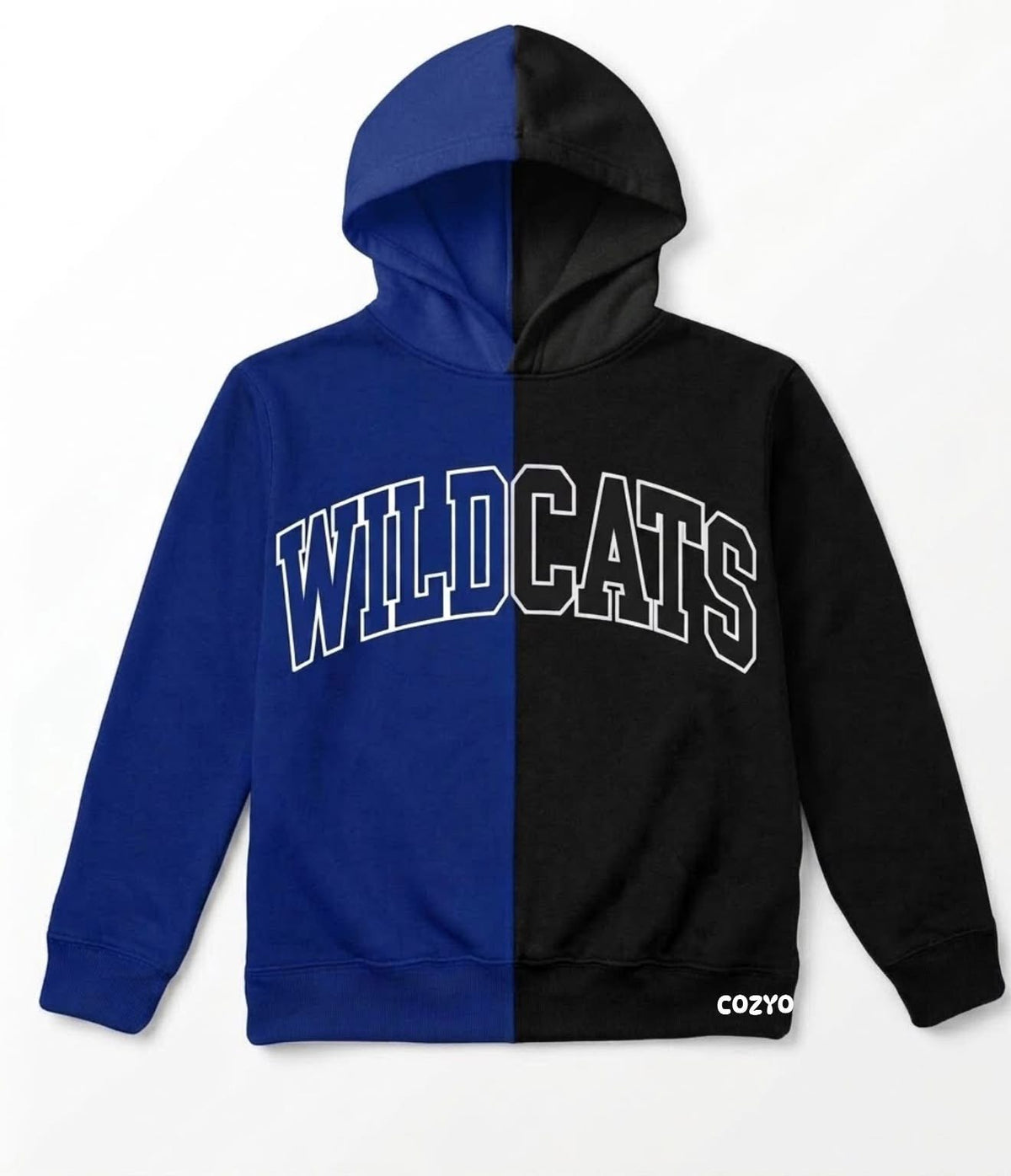 Pick A Side Split Hoodie