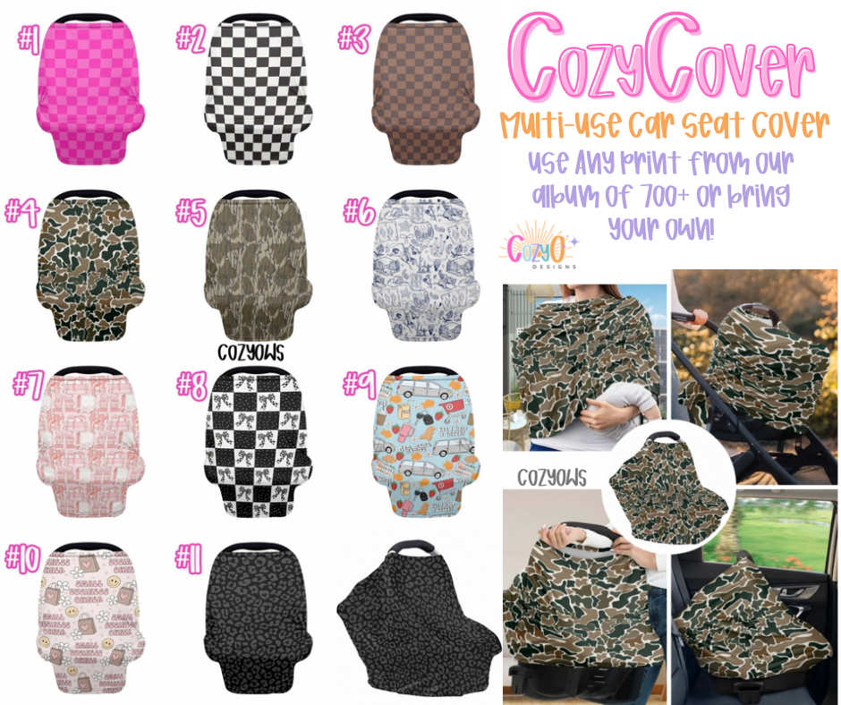 CozyCover- Multi-Use Car Seat Cover