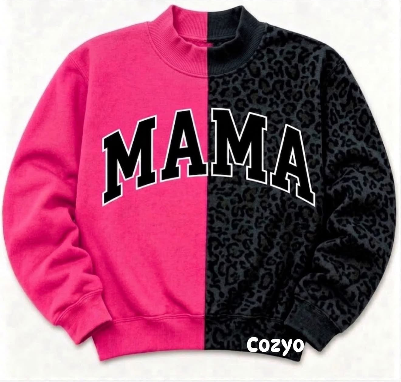 Split Decision Mock Neck