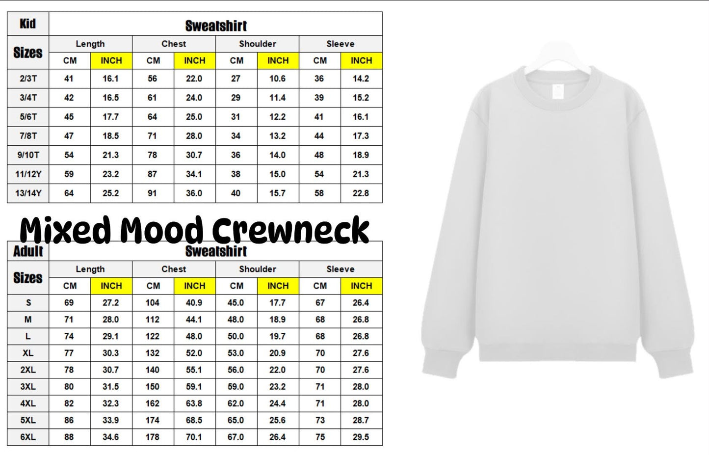 Mixed Mood Crewneck