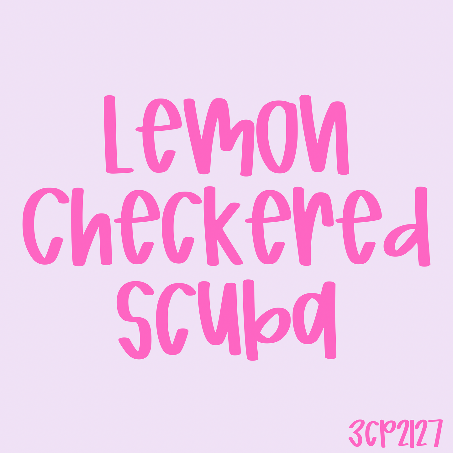 Lemon Checkered Scuba
