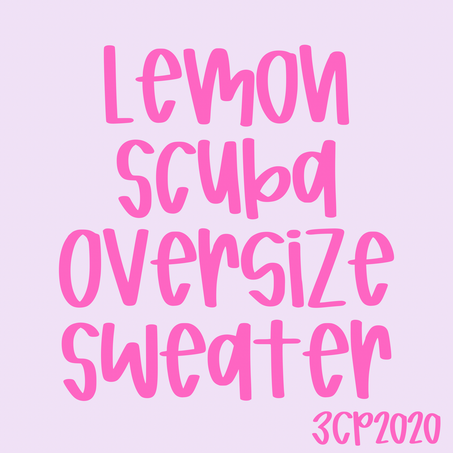 Lemon Scuba Oversized Sweater
