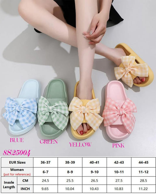CHECK SANDALS