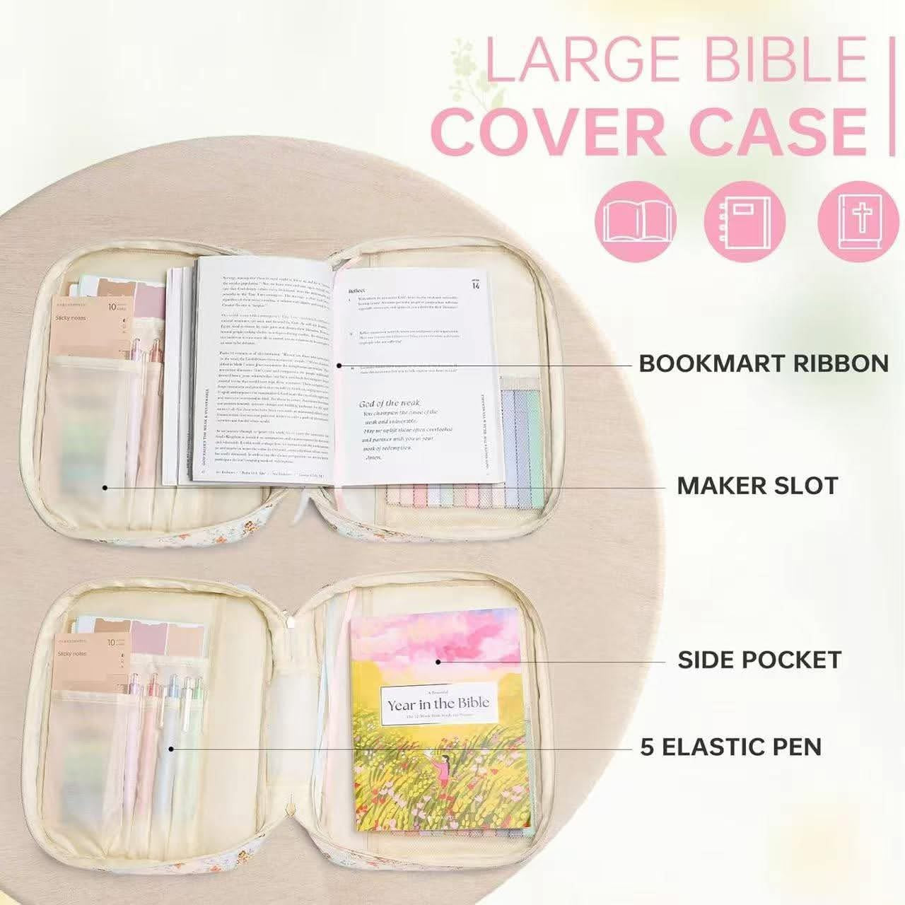 Large Bible Case Cover Bundle