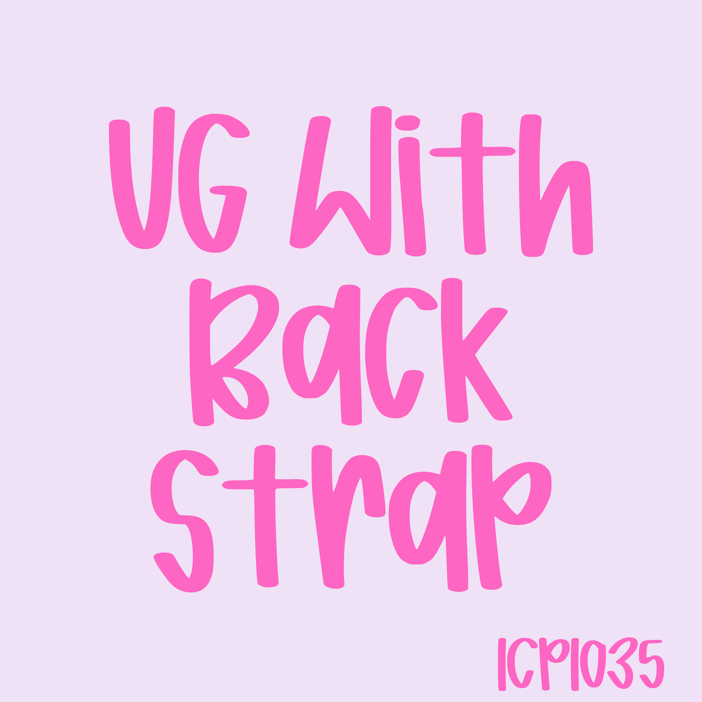 UG With Back Strap