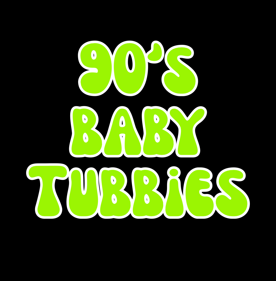 TUBBIES | 90βS BABY | ADULT STYLES