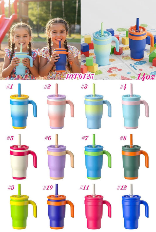 14 oz Kids Tumbler With Handle 10T0125