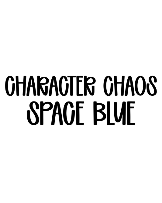 SPACE BLUE | CHARACTER CHAOS