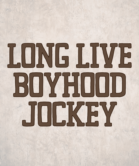 LONG LIVE BOYHOOD | JOCKEY | ADULT STYLES