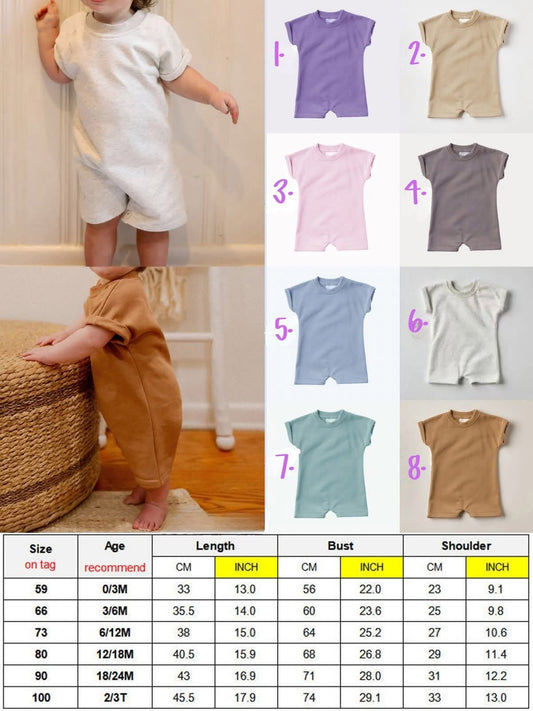 Baby & Toddler One-Piece Romper