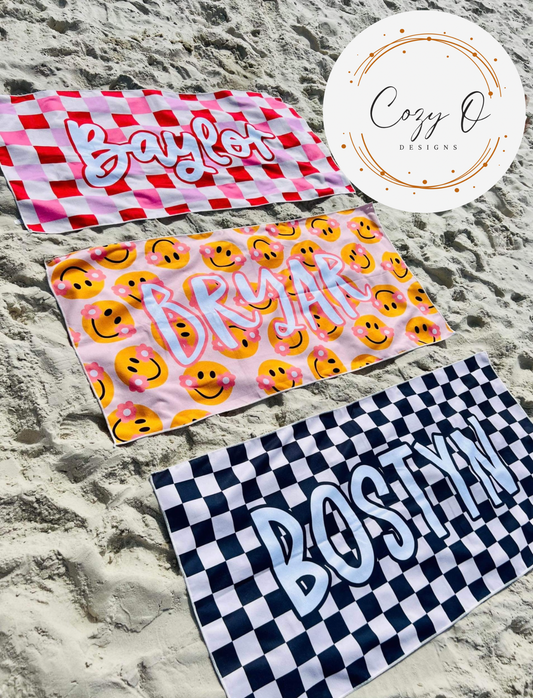 Custom Beach Towel