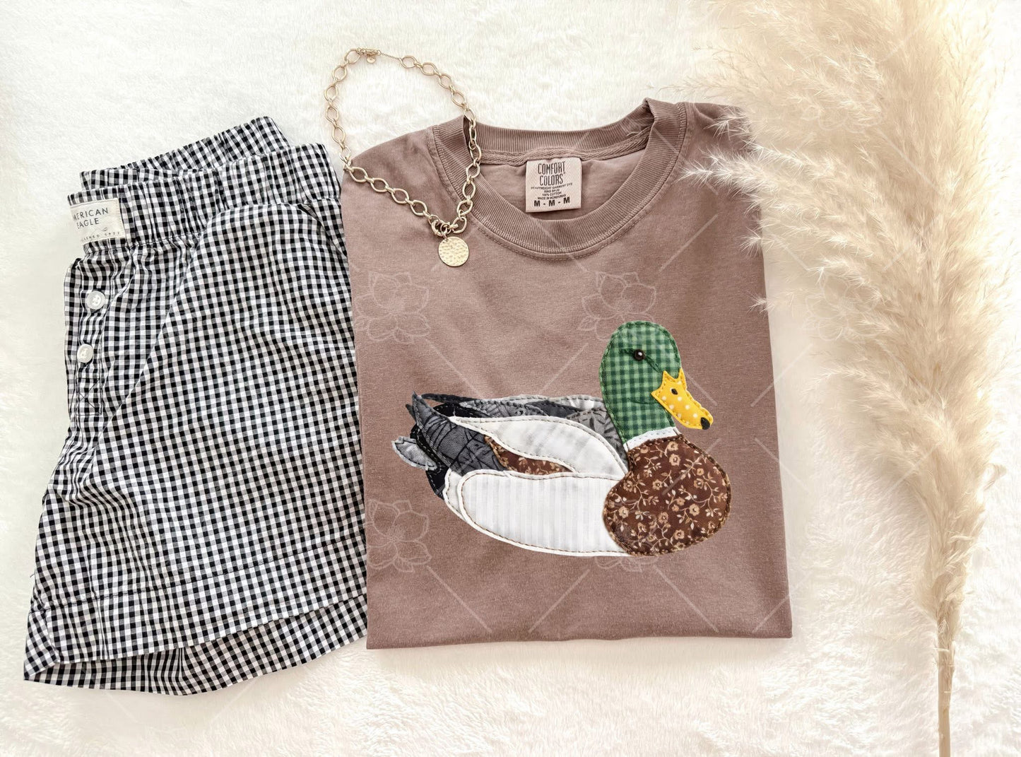 Mallard Patchwork Graphic