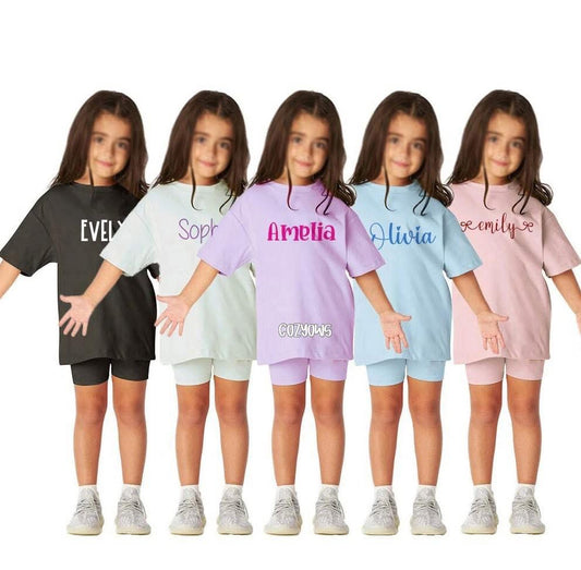 Biker Short Set