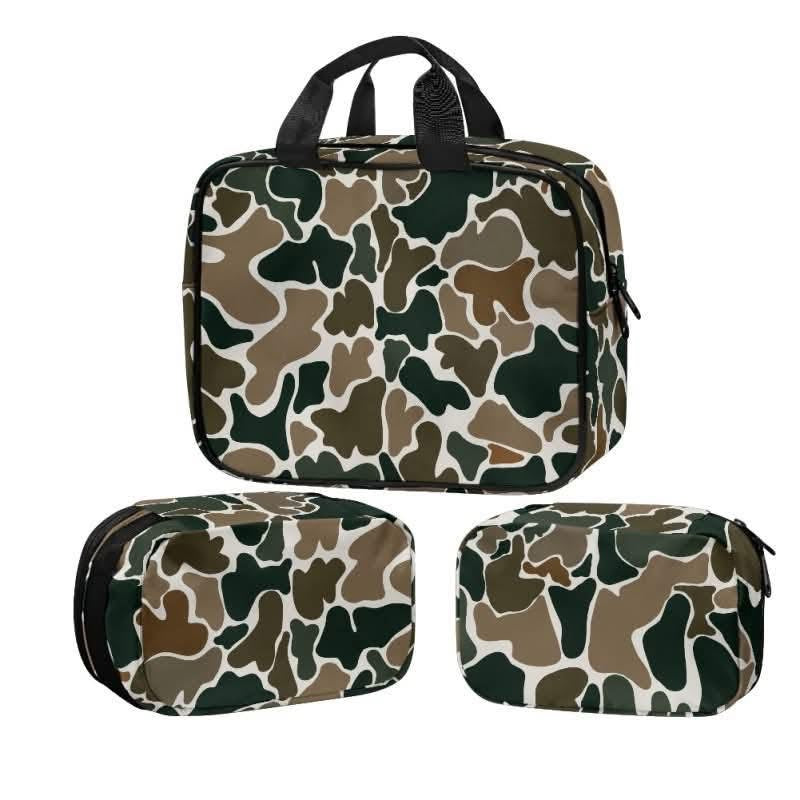 Glam On The Go: 3PC PVC Bag Set