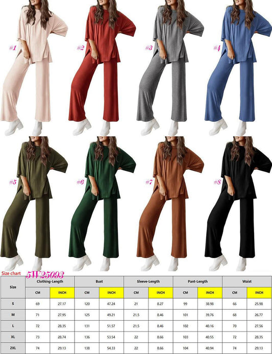 Women’s Casual T-Shirt + Pant Set