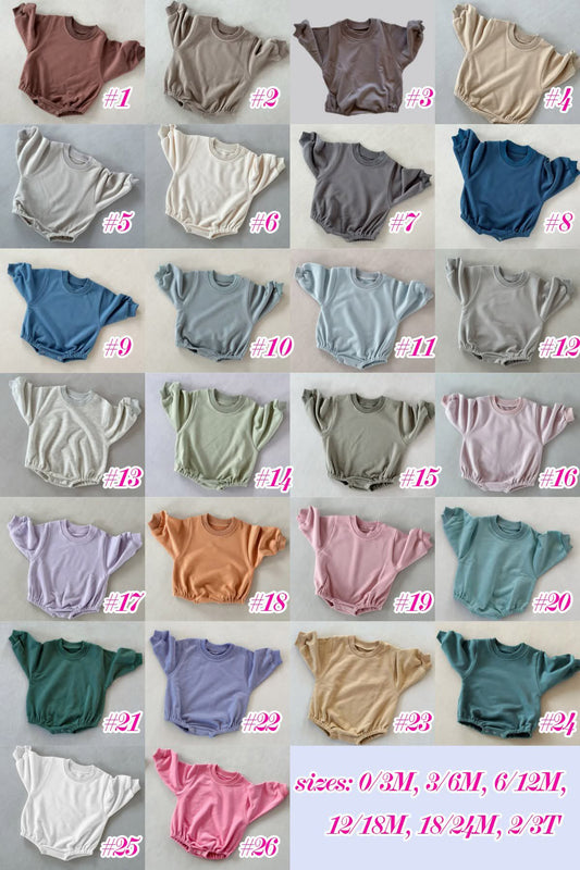 High Quality Long Sleeve Baby Romper - 1K25034