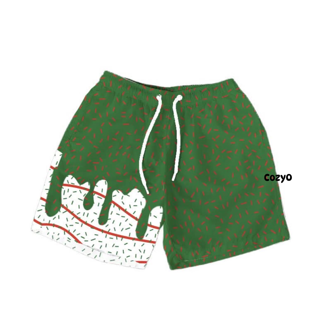 Custom Christmas Ice Cream Drip