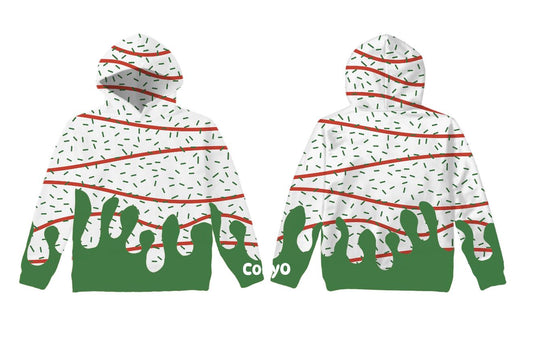 Custom Christmas Ice Cream Drip