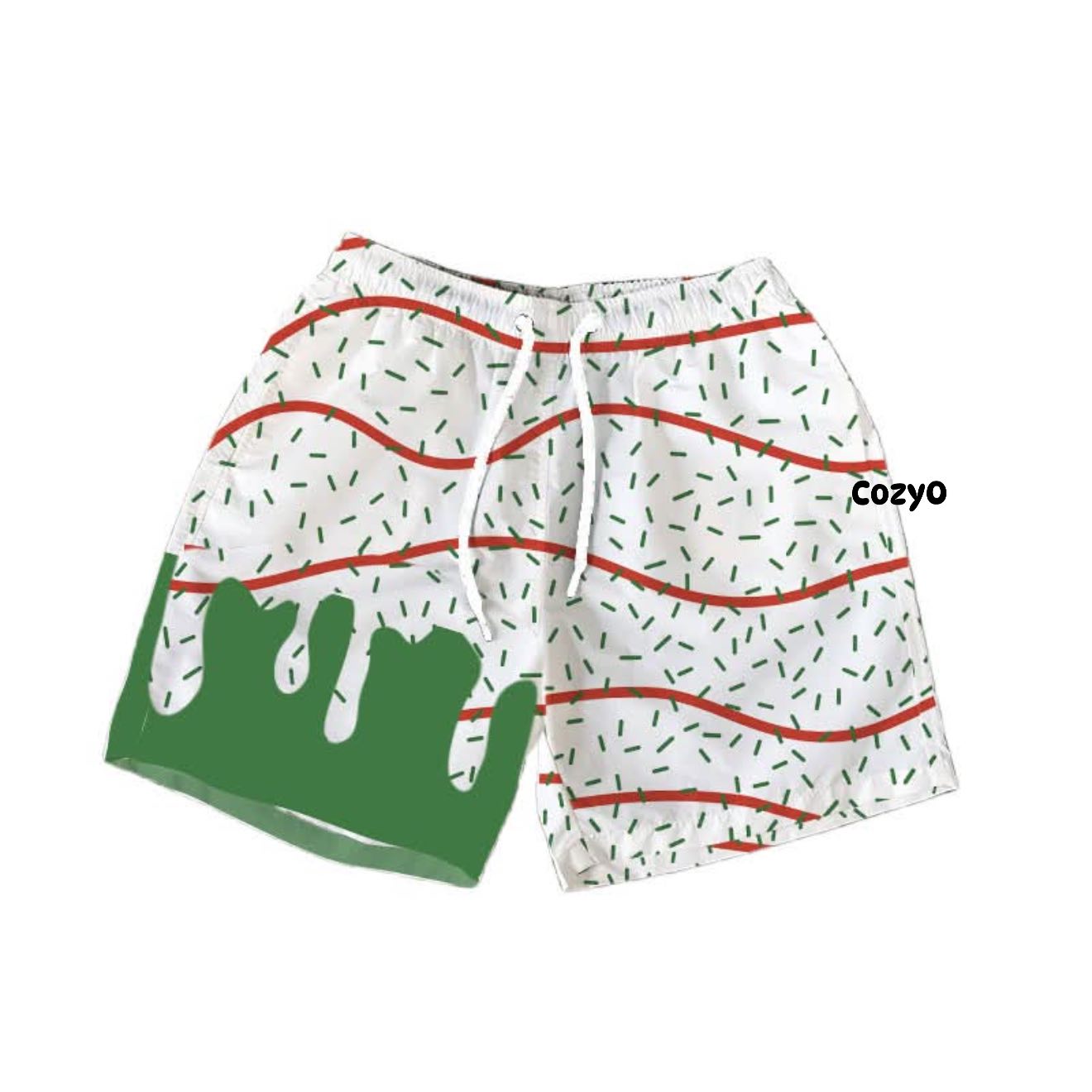 Custom Christmas Ice Cream Drip