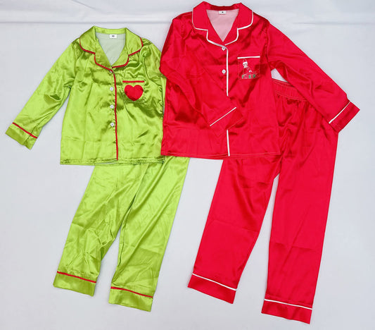 Cozy Silklike Pajama Set