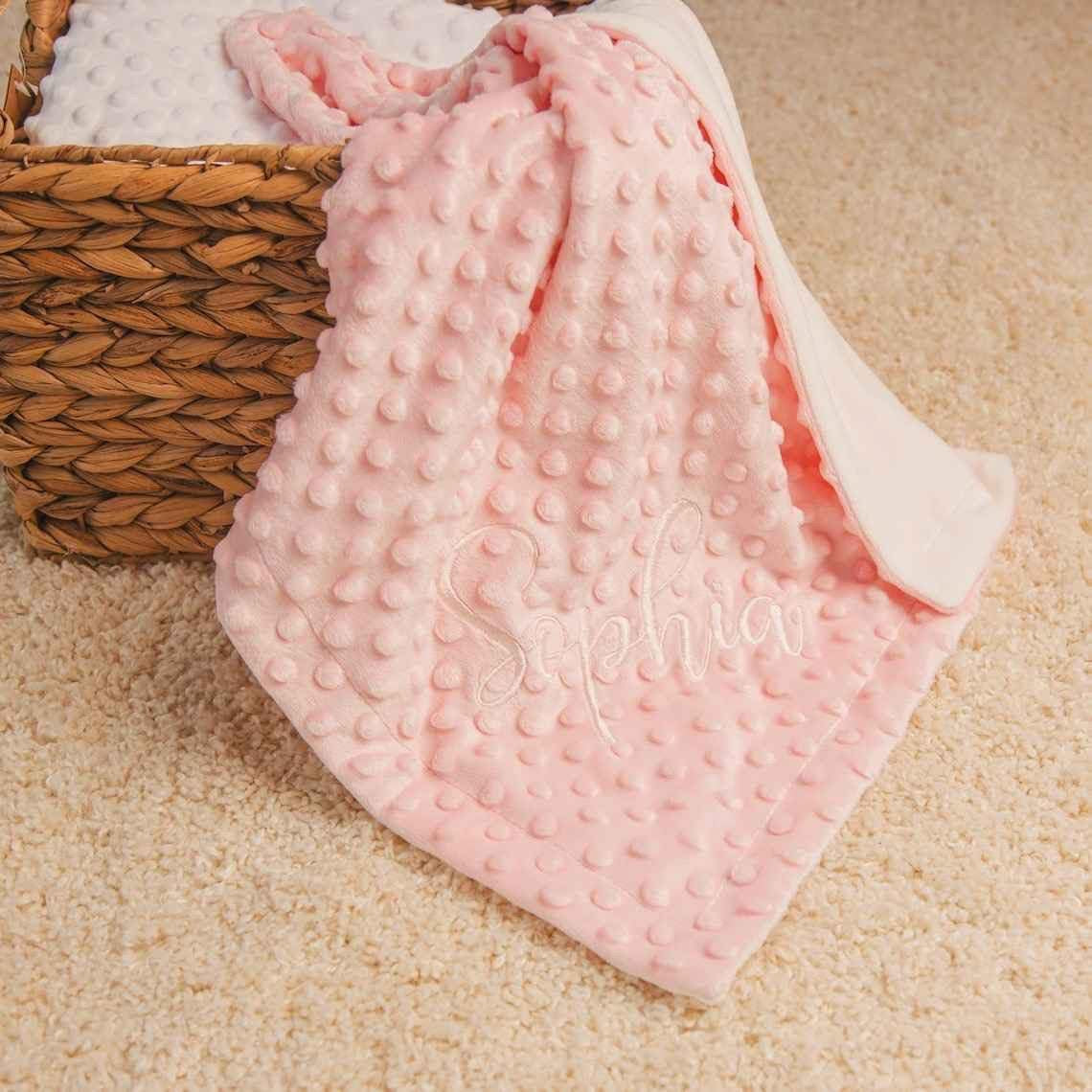 PERSONALIZED NAME BUBBLE BLANKET