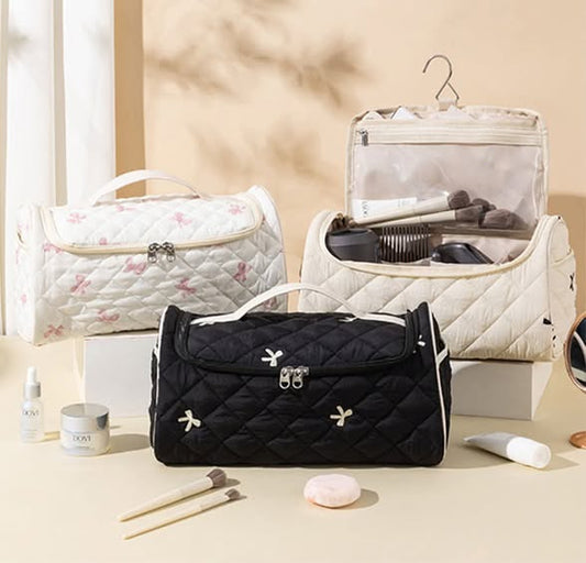 Quilted Travel Hair Dryer Storage Bag 4B26015