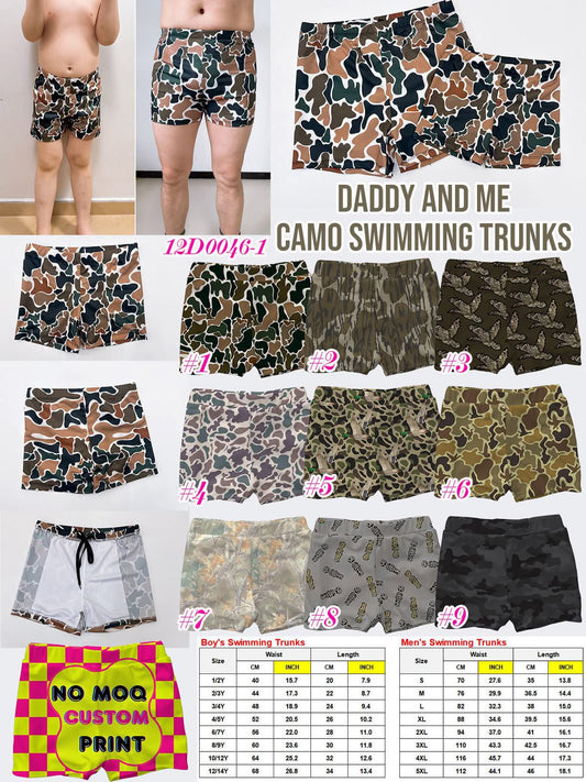 Daddy & Me Custom Swim Trunk