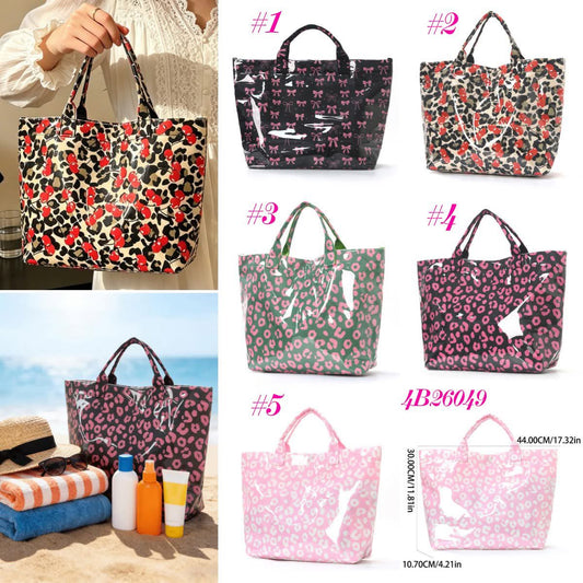 Large Capacity Printed PVC Tote Bag