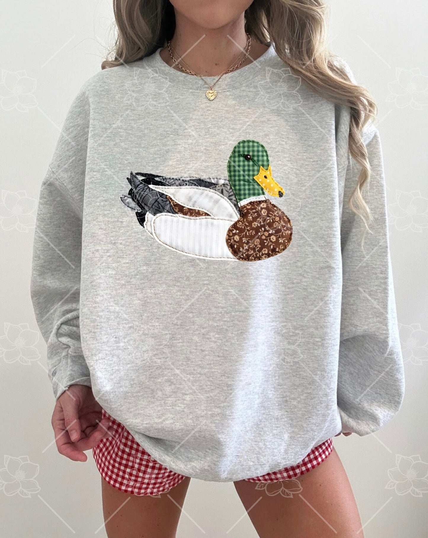 Mallard Patchwork Graphic