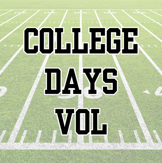 VOL | COLLEGE DAYS | ADULT STYLES