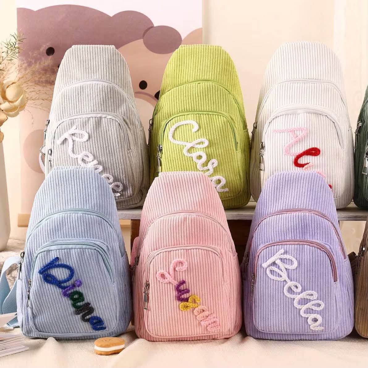 Personalized Name Chest Bag