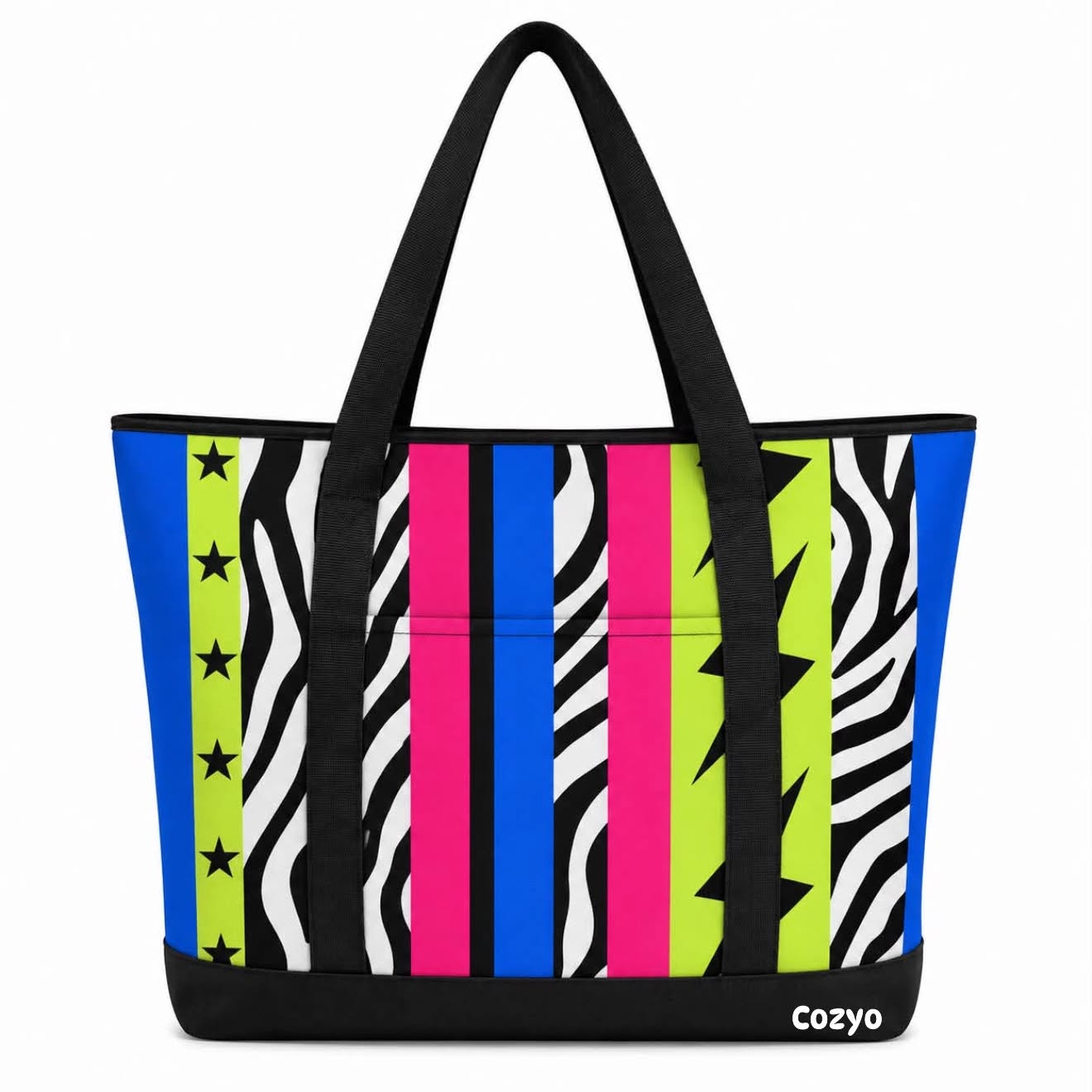 Custom Zippered Top Tote
