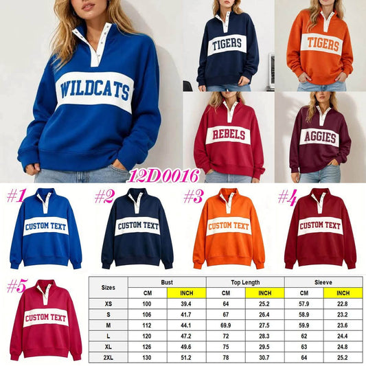 Custom Snap Jacket Pullover