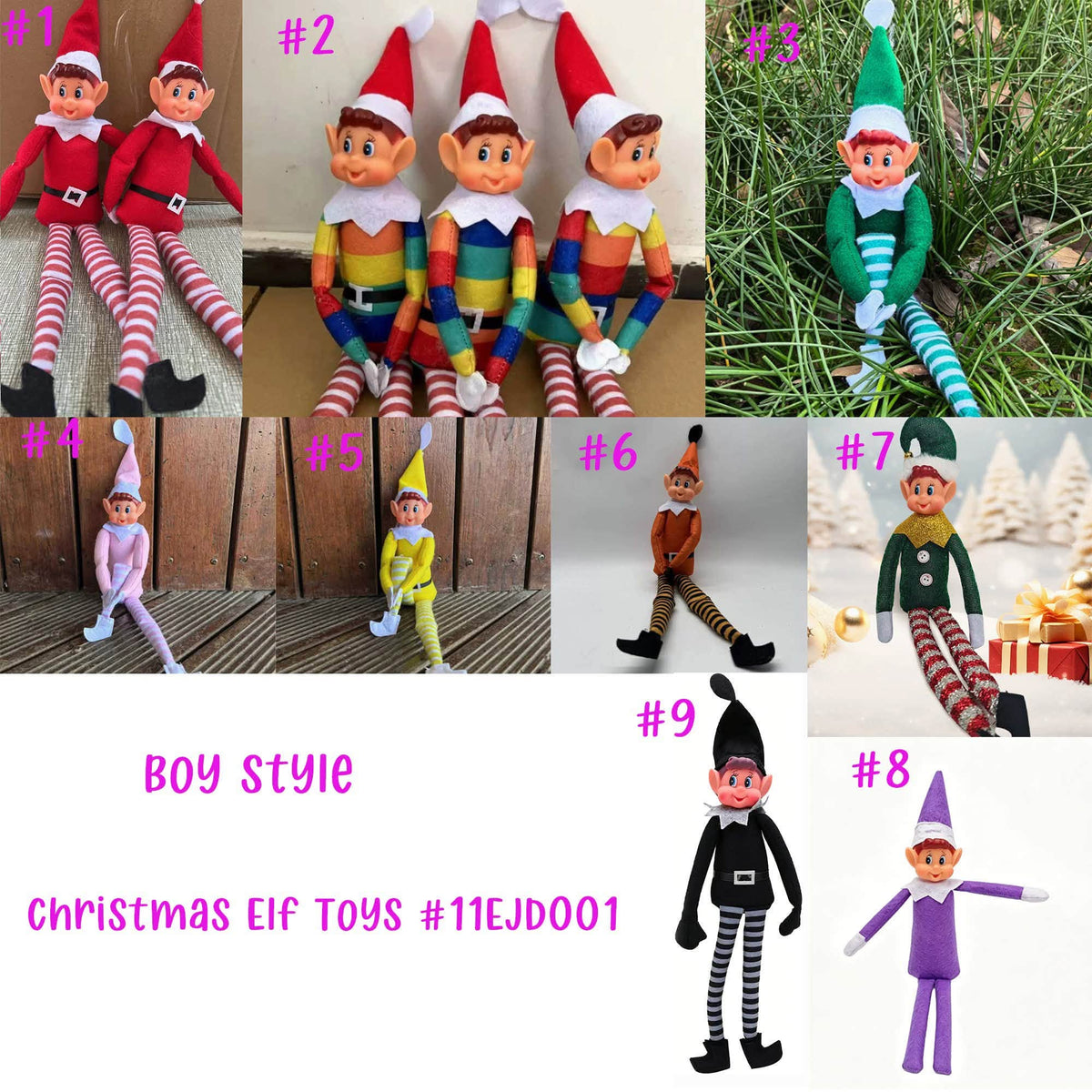 Christmas Elf Toy 11EJD001