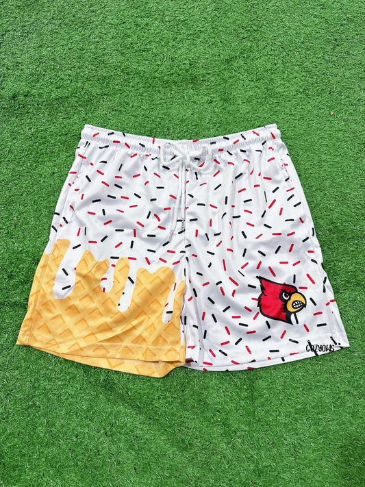 Custom Ice Cream Drip Shorts