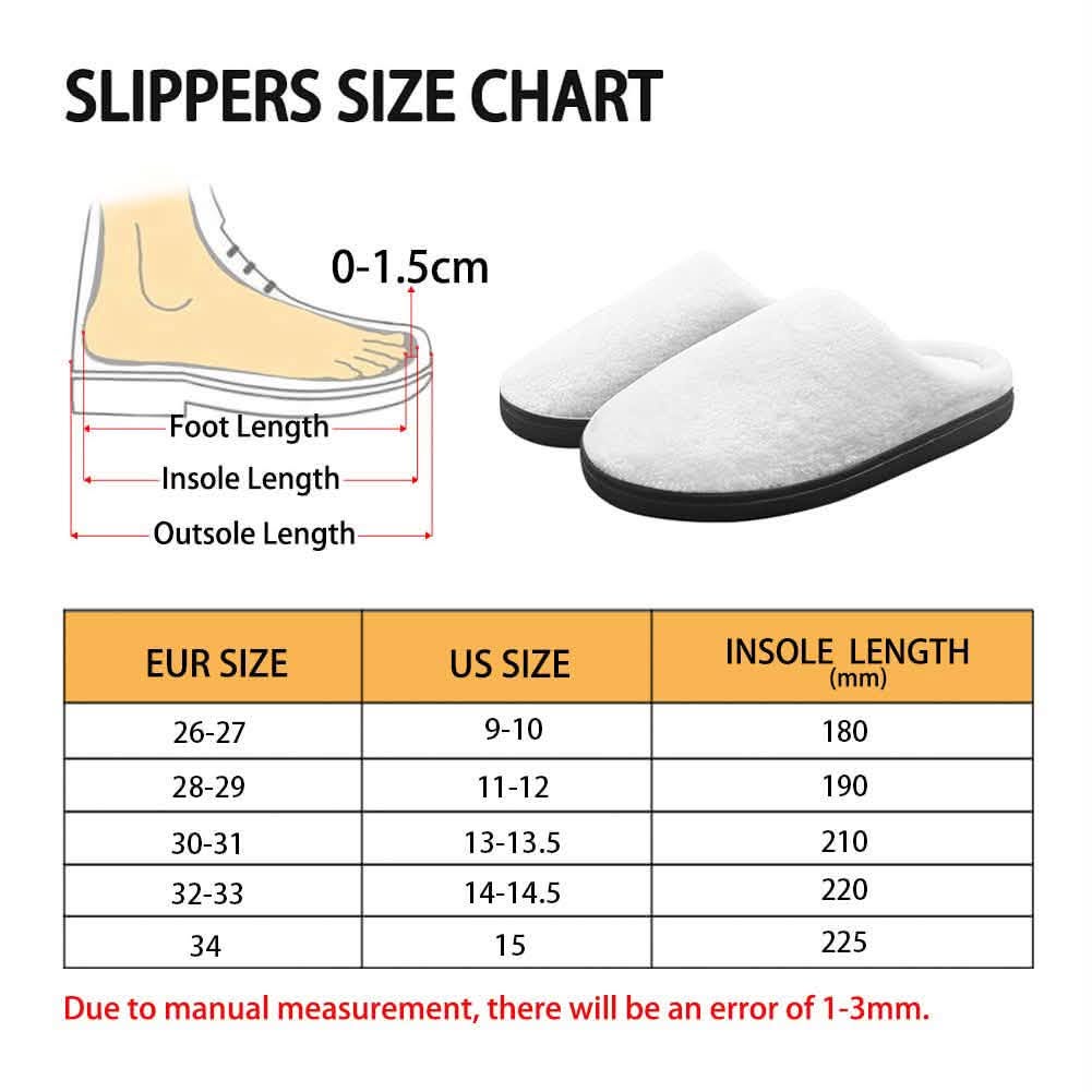 Custom Plush Slippers