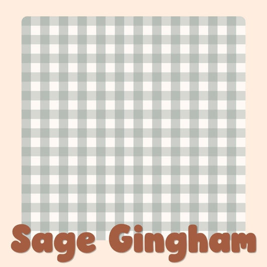 SAGE GINGHAM | COZY LITTLE HARVEST