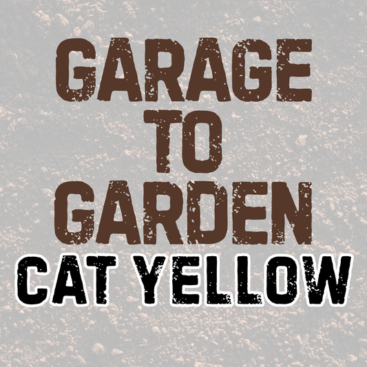 CAT YELLOW | GARAGE TO GARDEN